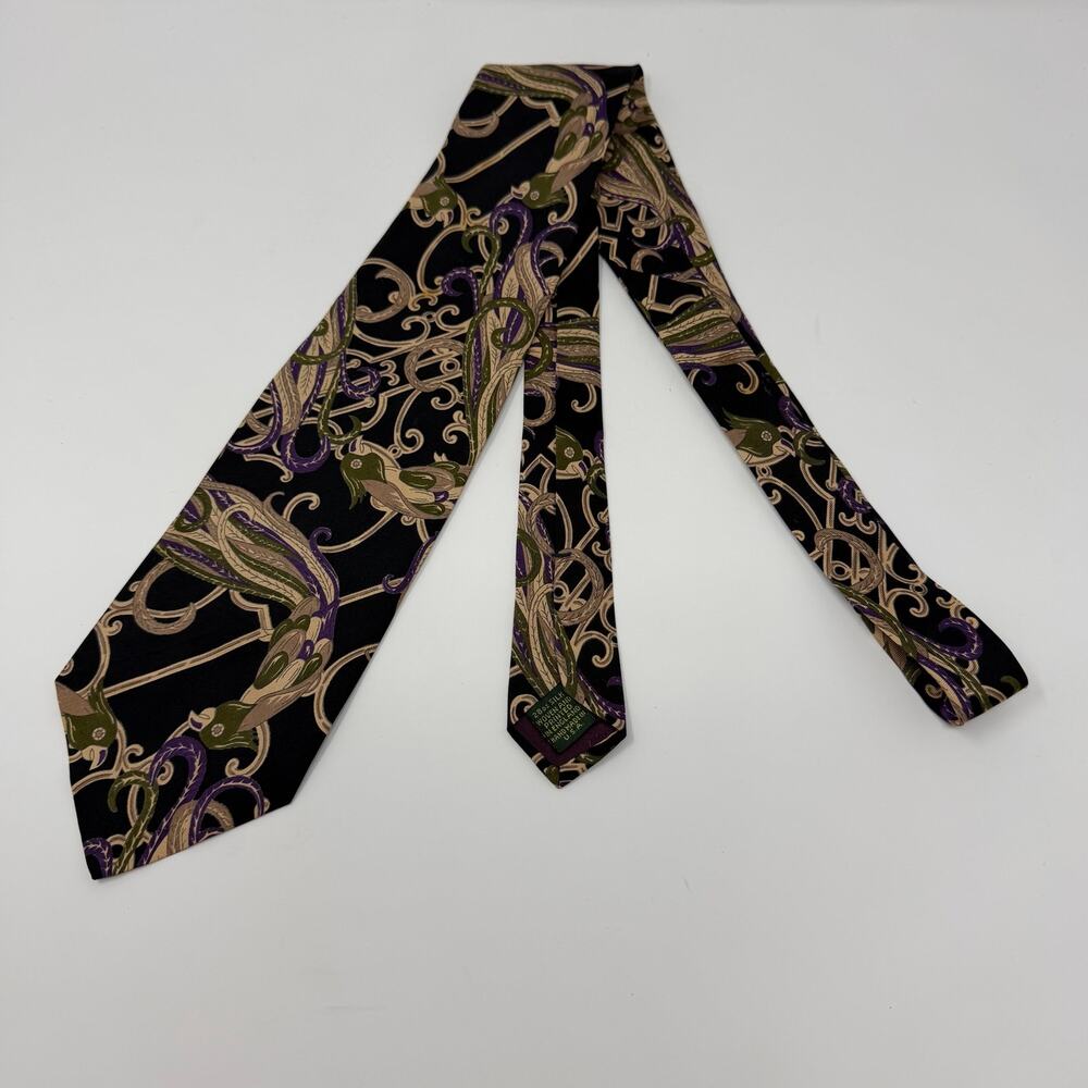 Club Room Vintage Silk Paisley Tie